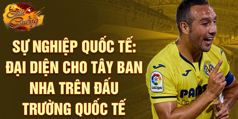 Sự nghiệp quốc tế: Đại diện cho Tây Ban Nha trên đấu trường quốc tế